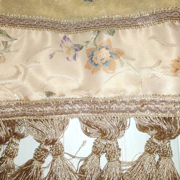 Decorative fancy gold bath towels 6pc - Picture 6 of 14